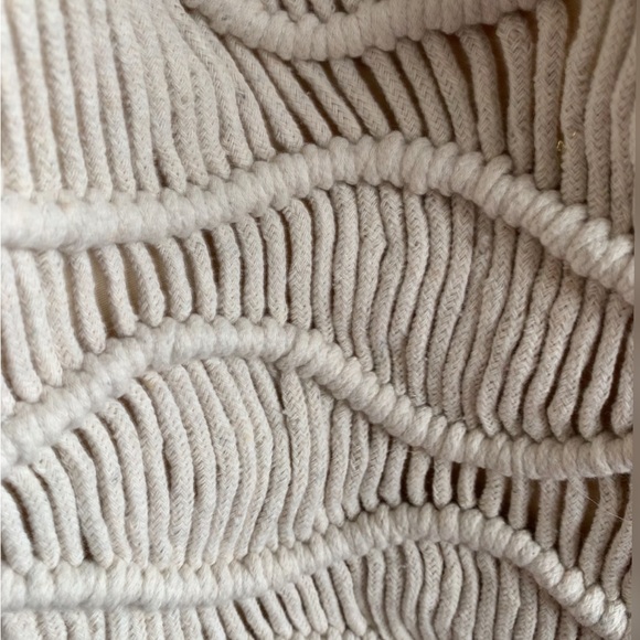 *NWT Cream Summer Woven Bag NWT - Picture 3 of 7